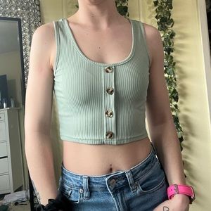 SHEIN XS light green tank top